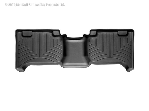 WeatherTech 04+ GMC Canyon Ext Cab Rear FloorLiner - Black WeatherTech