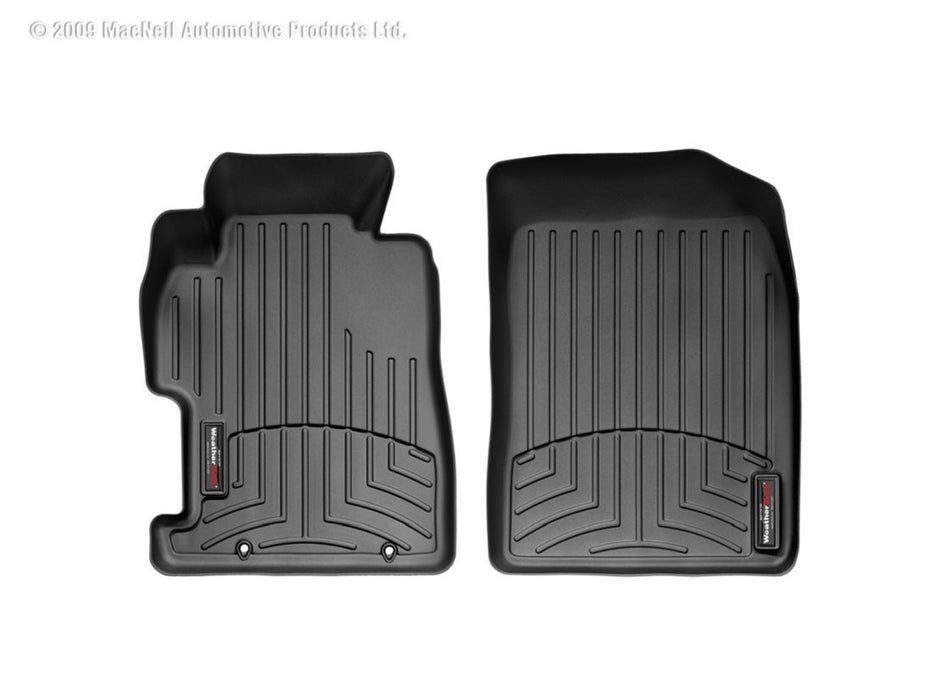 WeatherTech 06-11 Honda Civic Front FloorLiner - Black WeatherTech