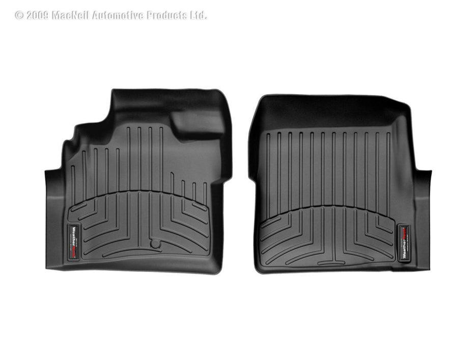 WeatherTech 04+ Chrysler Pacifica Front FloorLiner - Black WeatherTech