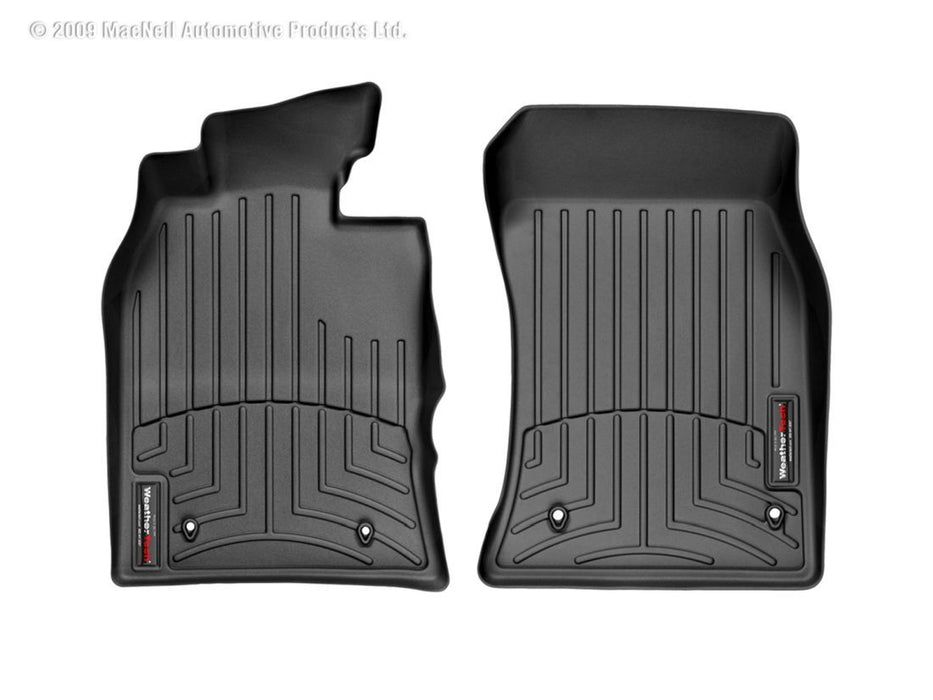 WeatherTech 02-06 Mini Cooper Front FloorLiner - Black WeatherTech