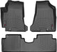 WeatherTech 05-07 Hyundai Tucson Front and Rear FloorLiner - Black WeatherTech