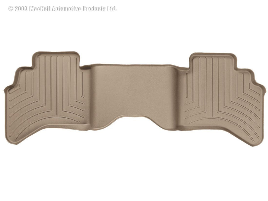 WeatherTech 02-06 Dodge Ram 1500 Pickup QuadCab Rear FloorLiner - Tan WeatherTech