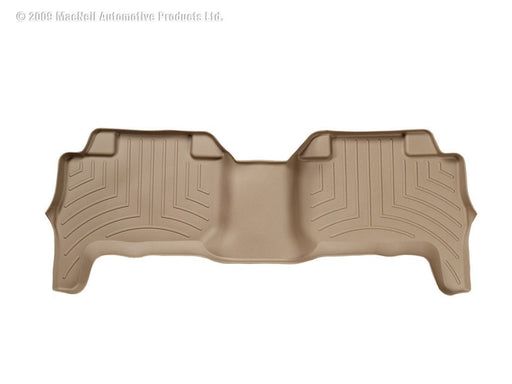 WeatherTech 04+ GMC Canyon Crew Cab Rear FloorLiner - Tan WeatherTech