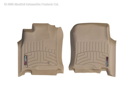 WeatherTech 03-09 Toyota 4Runner Front FloorLiner - Tan WeatherTech