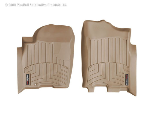 WeatherTech 04+ Nissan Armada Front FloorLiner - Tan WeatherTech