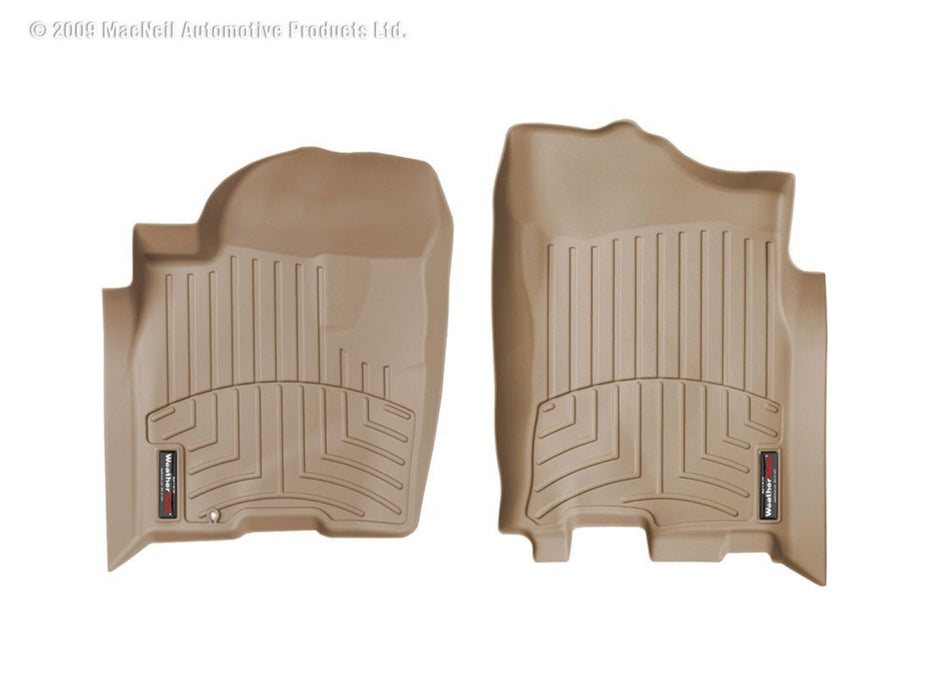 WeatherTech 04+ Nissan Armada Front FloorLiner - Tan WeatherTech