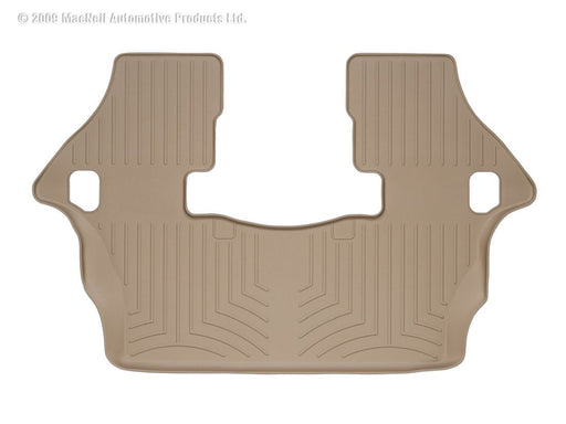 WeatherTech 04+ Nissan Armada Rear FloorLiner - Tan WeatherTech