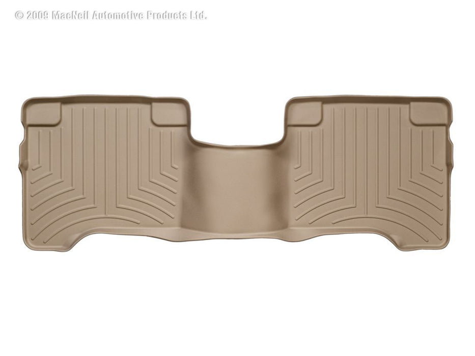 WeatherTech 04+ Nissan Armada Rear FloorLiner - Tan WeatherTech