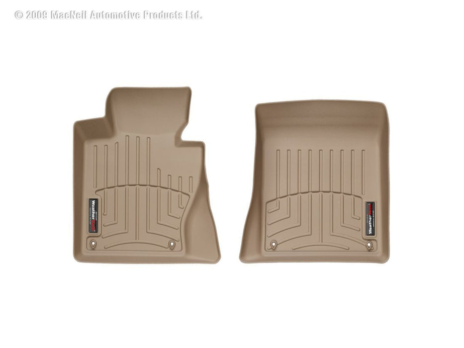 WeatherTech 04+ BMW X3 Front FloorLiner - Tan WeatherTech