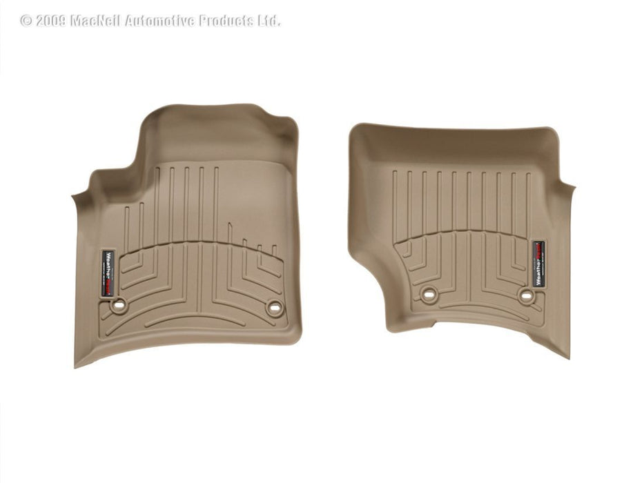 WeatherTech 04-10 Porsche Cayenne Front FloorLiner - Tan WeatherTech