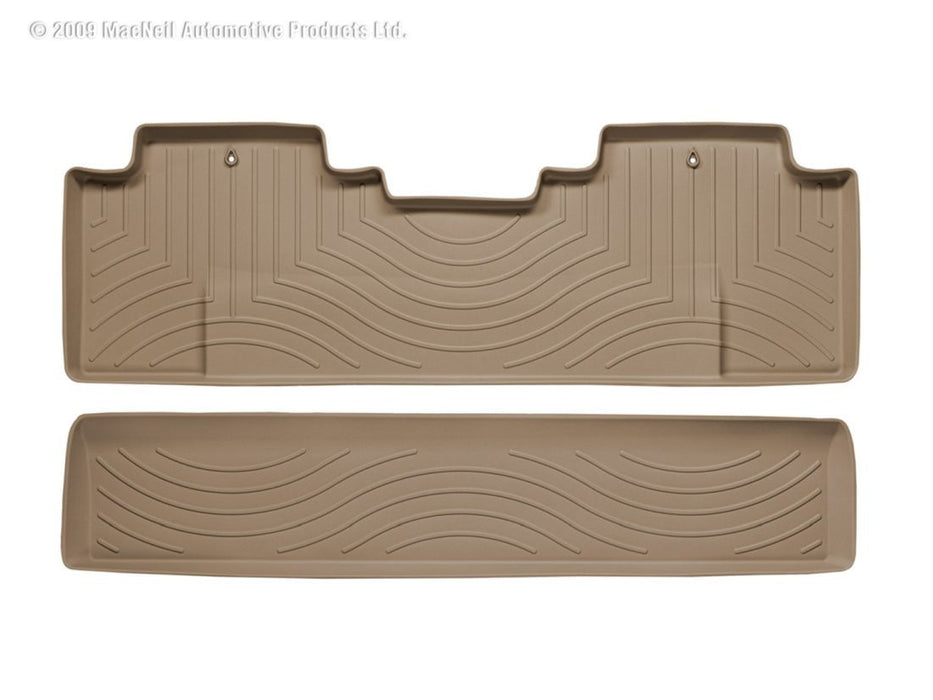 WeatherTech 06+ Honda Ridgeline Rear FloorLiner - Tan WeatherTech