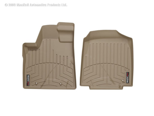 WeatherTech 06-08 Honda Pilot Front FloorLiner - Tan WeatherTech