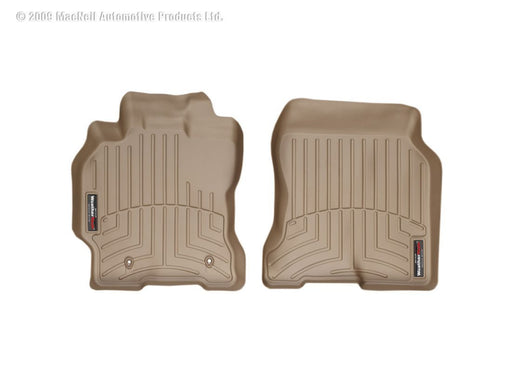 WeatherTech 04-09 Toyota Prius Front FloorLiner - Tan WeatherTech