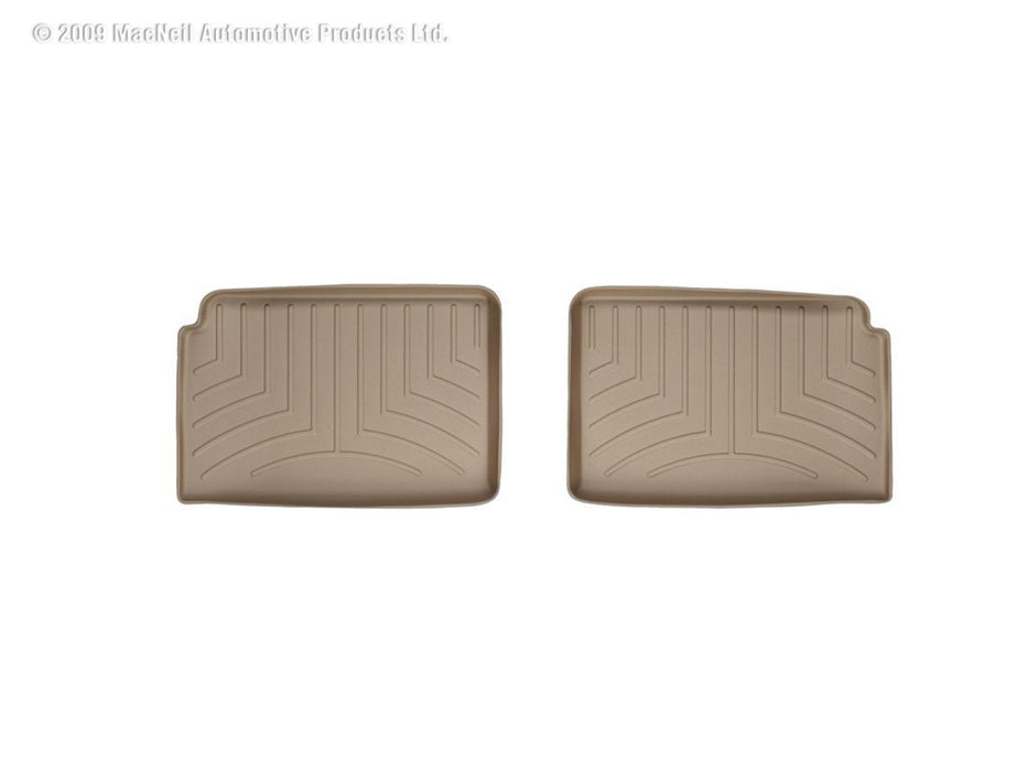 WeatherTech 06+ Chevrolet HHR Rear FloorLiner - Tan WeatherTech