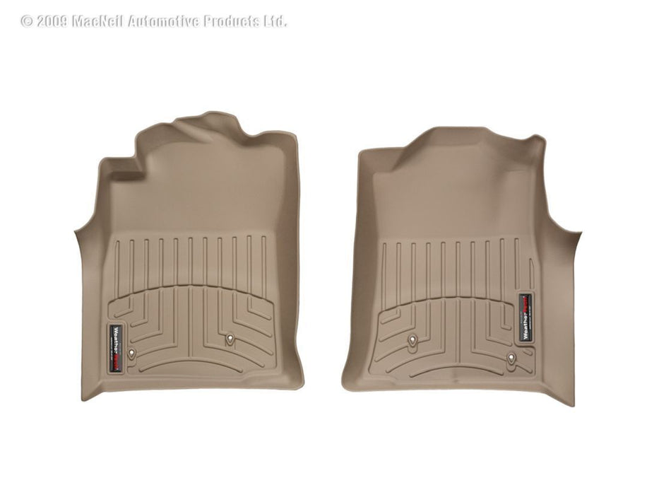 WeatherTech 05-11 Toyota Tacoma Front FloorLiner - Tan WeatherTech