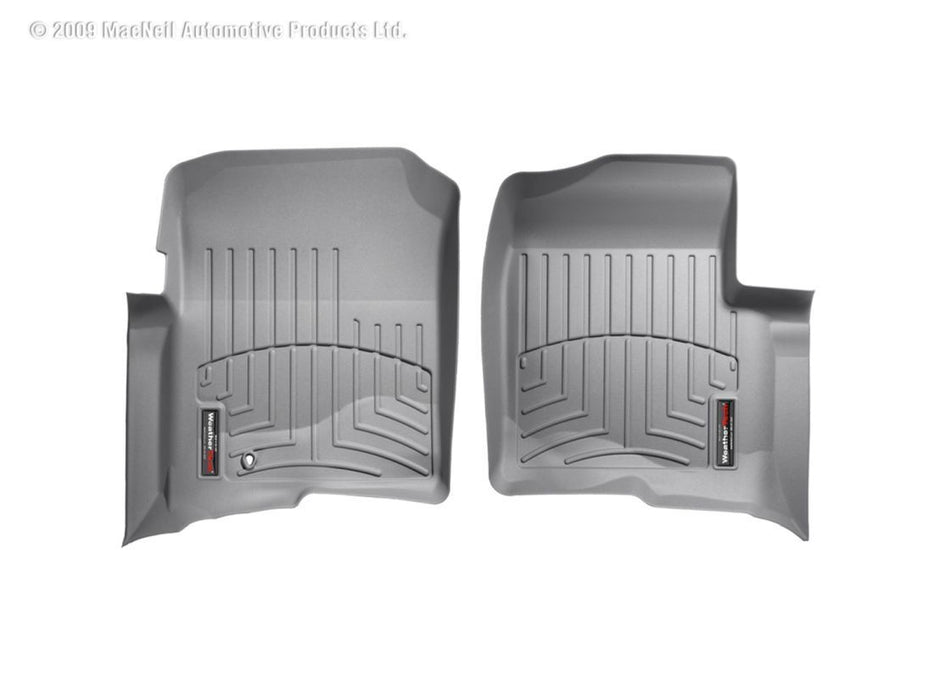 WeatherTech 04-08 Ford F150 Regular Cab Front FloorLiner - Grey WeatherTech