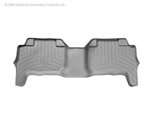 WeatherTech 04+ GMC Canyon Crew Cab Rear FloorLiner - Grey WeatherTech