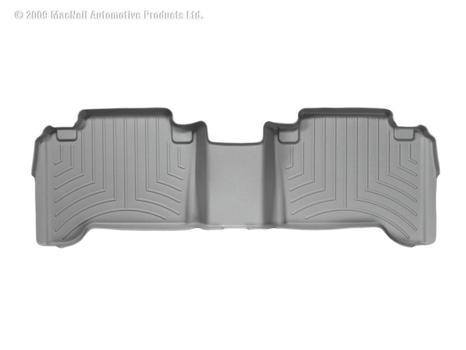 WeatherTech 05-13 Toyota Tacoma Double Cab Rear FloorLiner - Grey WeatherTech