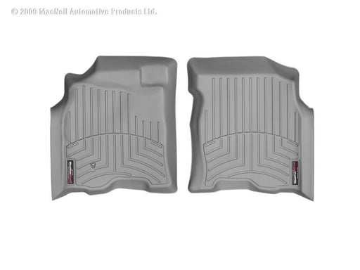 WeatherTech 04-06 Toyota Tundra Double Cab Front FloorLiner - Grey WeatherTech