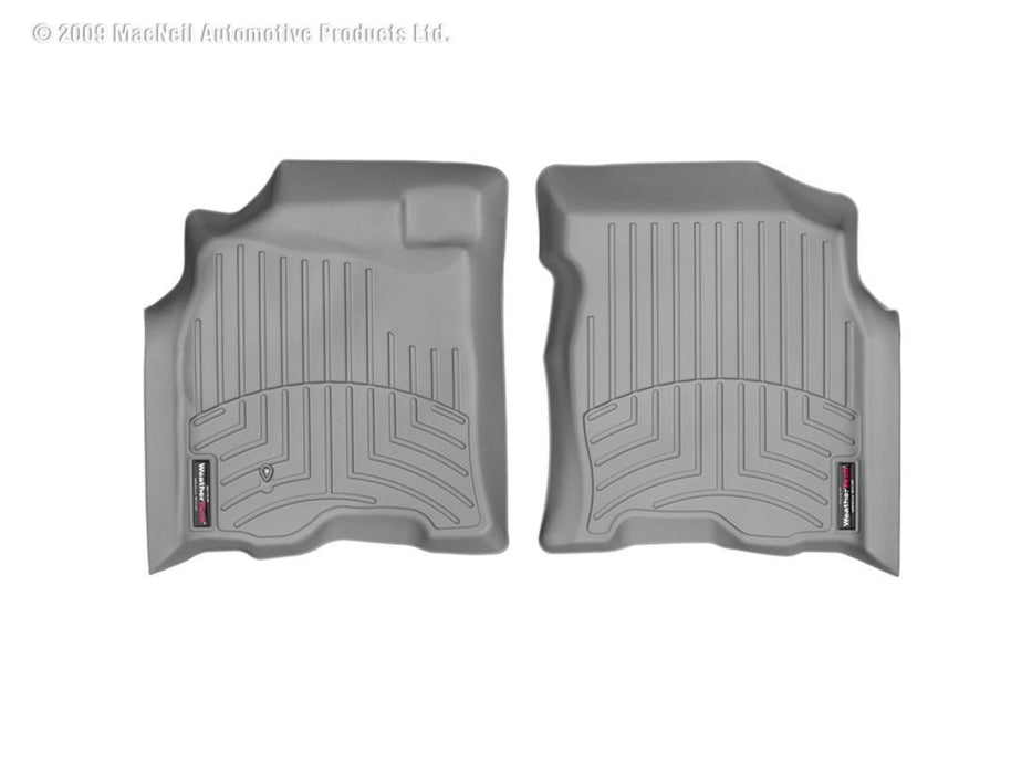 WeatherTech 04-06 Toyota Tundra Double Cab Front FloorLiner - Grey WeatherTech