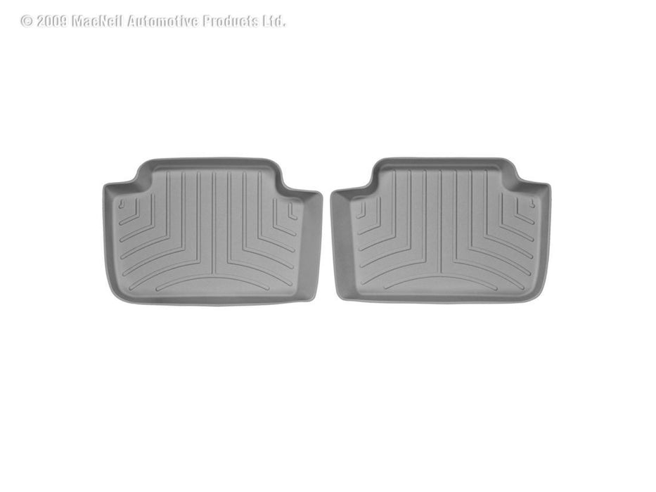 WeatherTech 04+ BMW X3 Rear FloorLiner - Grey WeatherTech