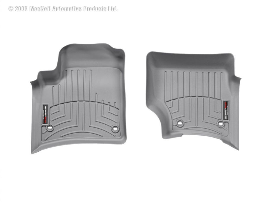 WeatherTech 04-10 Porsche Cayenne Front FloorLiner - Grey WeatherTech
