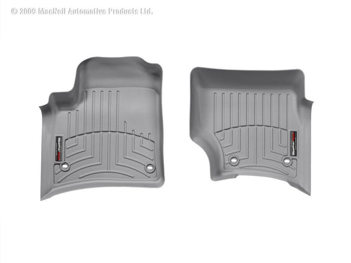 WeatherTech 04-10 Porsche Cayenne Front FloorLiner - Grey WeatherTech
