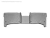WeatherTech 04-10 Porsche Cayenne Rear FloorLiner - Grey WeatherTech