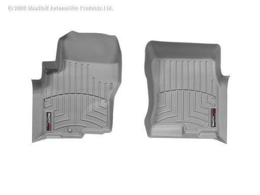 WeatherTech 05+ Nissan Frontier Crew Cab Front FloorLiner - Grey WeatherTech