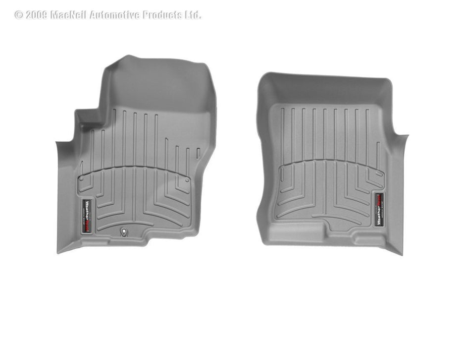 WeatherTech 05+ Nissan Frontier Crew Cab Front FloorLiner - Grey WeatherTech
