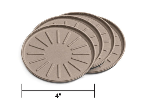 WeatherTech Round Coaster Set 4in. - Terracotta (Set of 4) WeatherTech