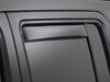 WeatherTech 06+ Jeep Commander Rear Side Window Deflectors - Dark Smoke WeatherTech