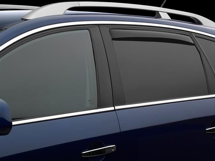 WeatherTech 15-19 Subaru Outback Rear Side Window Deflectors - Dark Tint WeatherTech