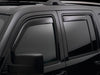 WeatherTech 01-06 Chrysler Sebring Front&Rear Side Window Deflectors - Dark Smoke WeatherTech