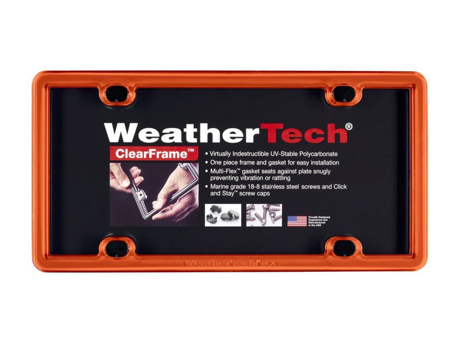 WeatherTech ClearFrame - Orange WeatherTech