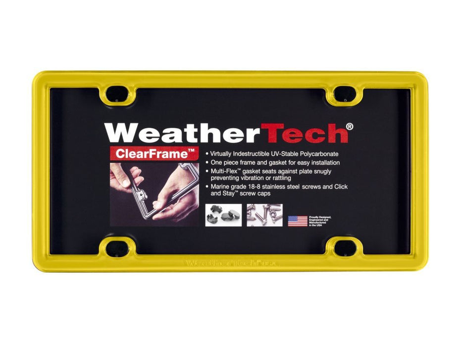 WeatherTech ClearFrame - Yellow WeatherTech