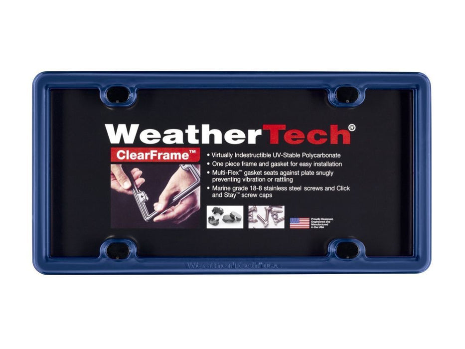 WeatherTech ClearFrame - Navy Blue WeatherTech