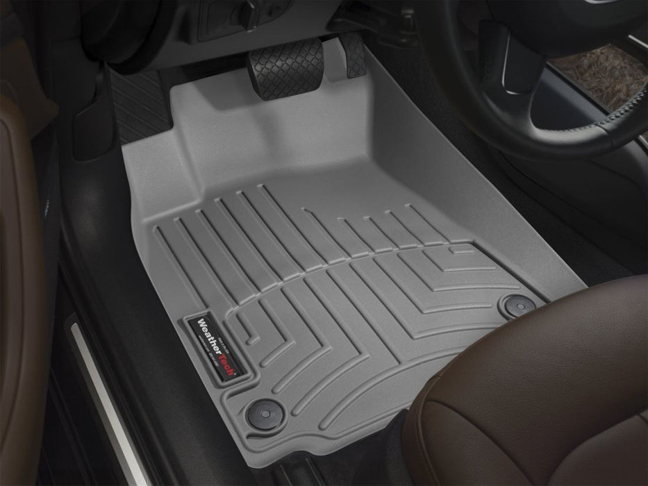 WeatherTech 02-08 Audi A4/S4/RS4 Front FloorLiner - Grey WeatherTech