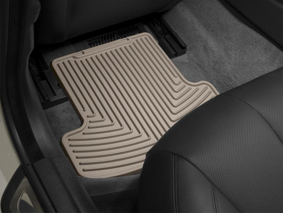 WeatherTech 06-10 Lexus GS Rear Rubber Mats - Tan WeatherTech