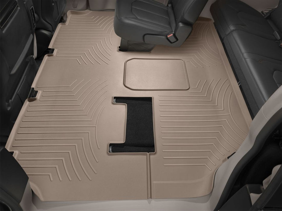 WeatherTech 04-13 Maserati Quattroporte Rear FloorLiner - Tan WeatherTech