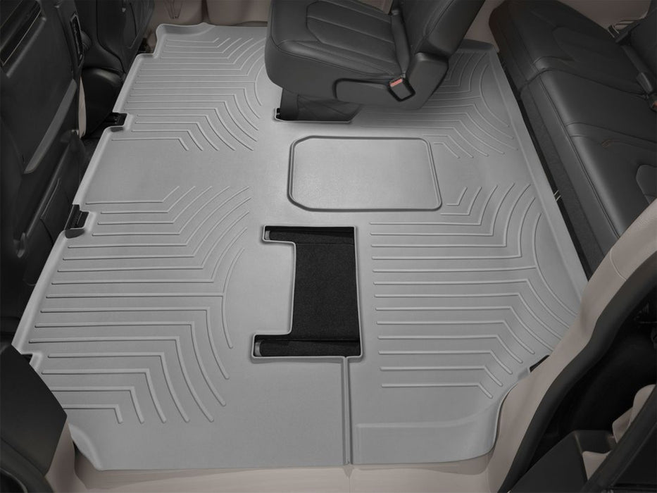 WeatherTech 05-06 Audi A6/S6 Rear FloorLiner - Grey (2pcs) WeatherTech