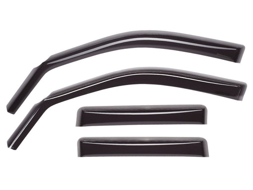WeatherTech 02-06 Honda CR-V Front and Rear Side Window Deflectors - Dark Smoke WeatherTech