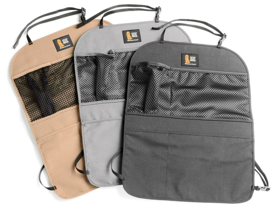 WeatherTech 18.5in W x 23.5in H Seat Back Protectors - Gray WeatherTech