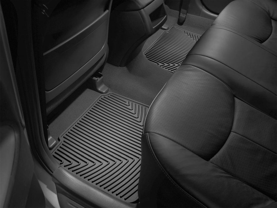 WeatherTech 06-10 Lexus GS Rear Rubber Mats - Black WeatherTech