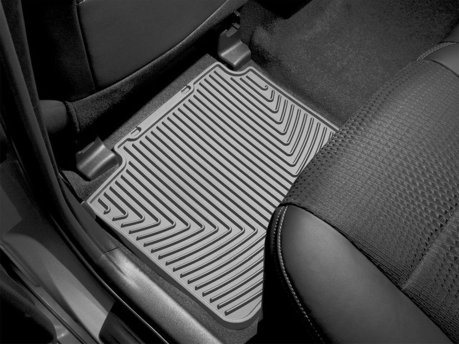 WeatherTech 06+ Lincoln MKZ Rear Rubber Mats - Grey WeatherTech