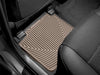 WeatherTech 06+ Lincoln MKZ Rear Rubber Mats - Tan WeatherTech