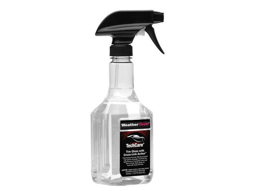 WeatherTech TechCare Tire Gloss with Cross-Link Action Kit 15oz Bottle With 24oz Refill WeatherTech