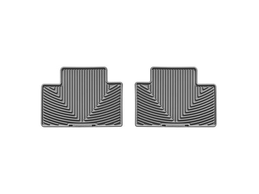 WeatherTech 05-13 Toyota Tacoma Crew Cab Rear Rubber Mats - Grey WeatherTech