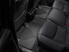 WeatherTech 05-13 Toyota Tacoma Crew Cab Rear Rubber Mats - Black WeatherTech
