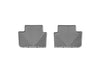 WeatherTech 04+ BMW X3 Rear Rubber Mats - Grey WeatherTech